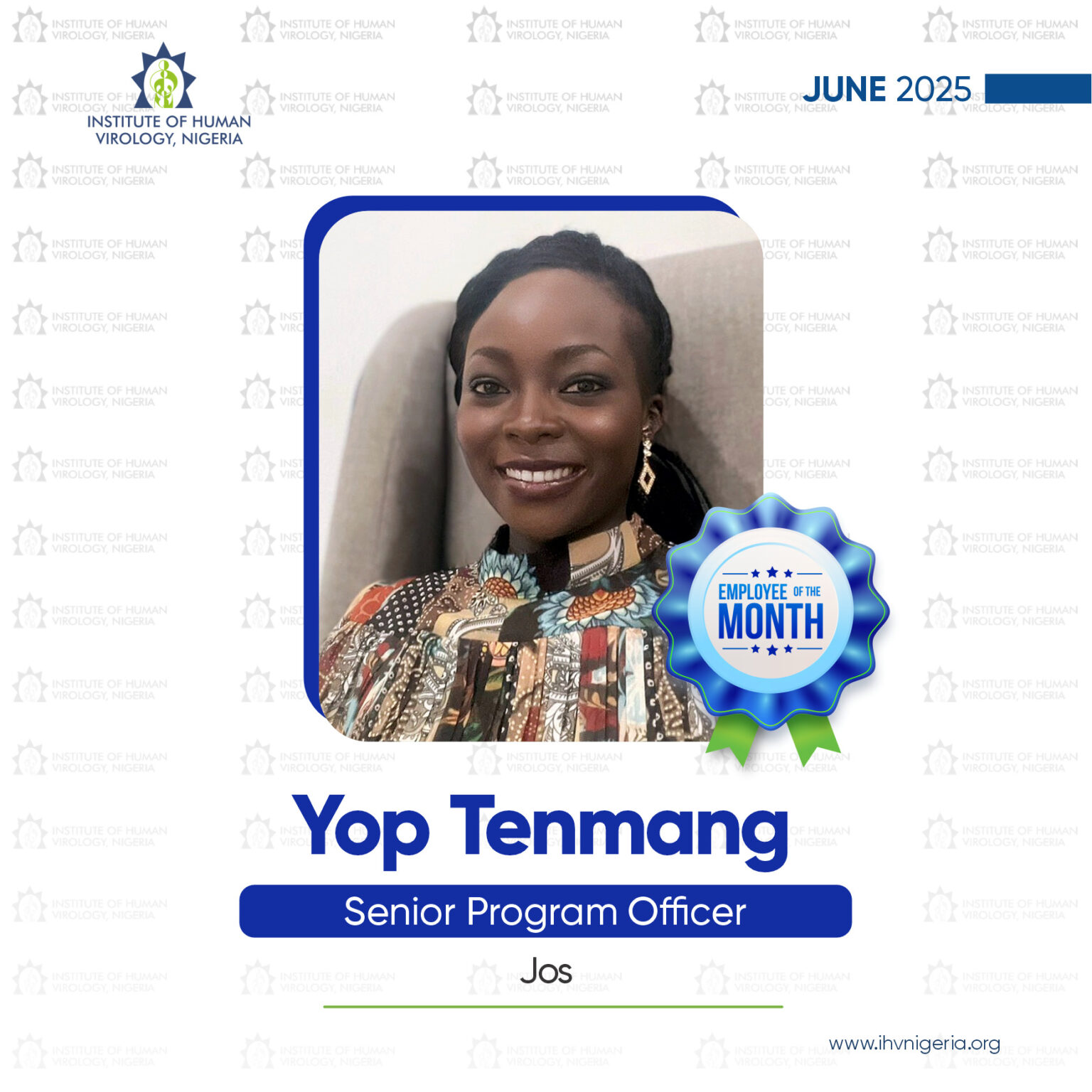 IHVN Celebrates June Employees of the Month - IHV NIGERIA.org