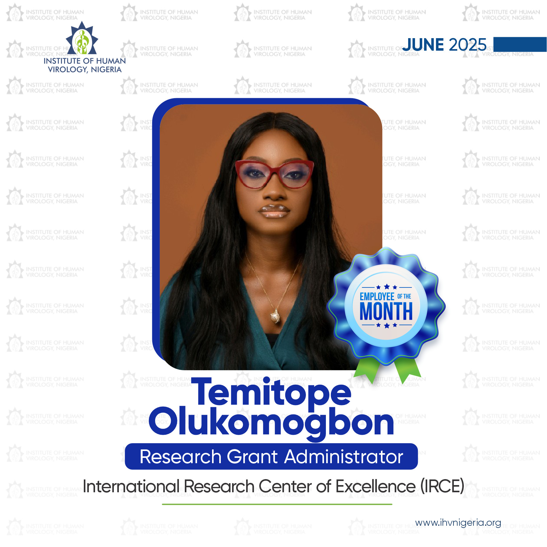 IHVN Celebrates June Employees of the Month - IHV NIGERIA.org