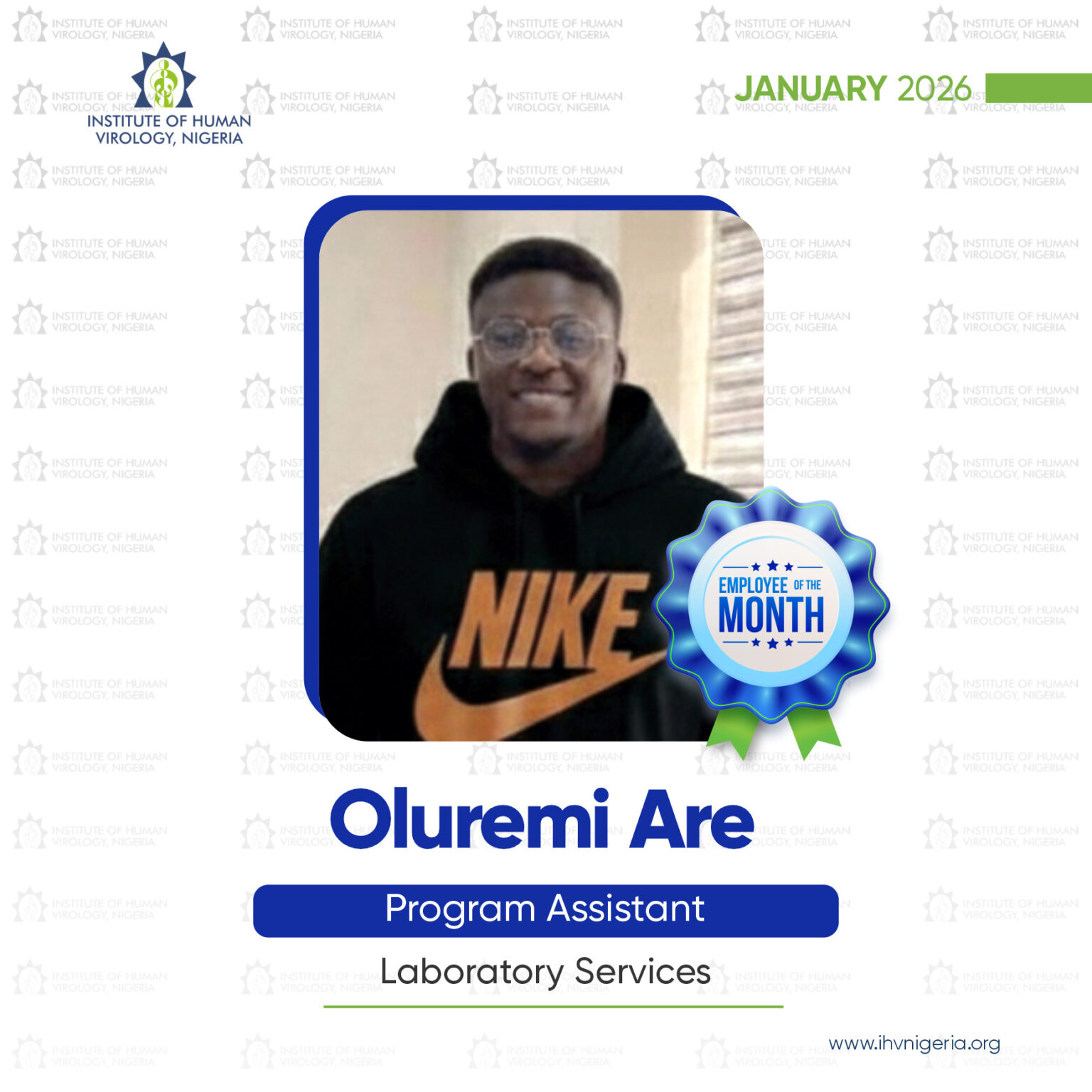 IHVN Celebrates January 2026 Employees of the Month - IHV NIGERIA.org