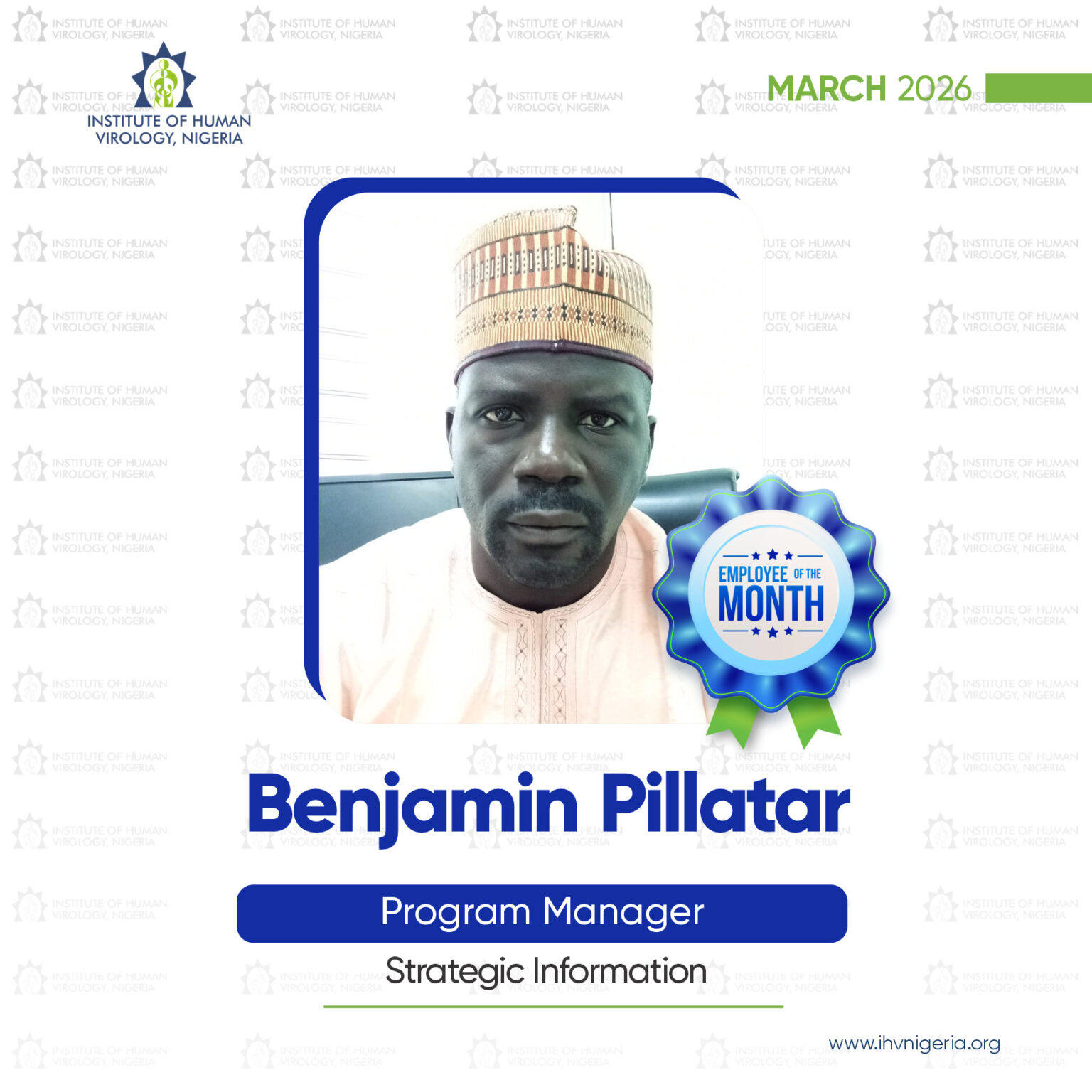 IHVN Celebrates March 2026 Employees of the Month - IHV NIGERIA.org